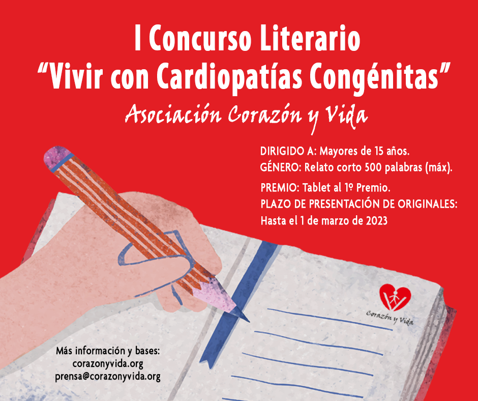 Concurso literario relatos cortos Vivir con Cardiopatia Congenita