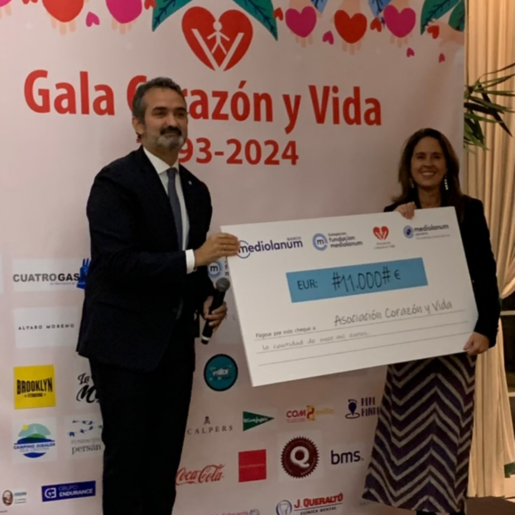 Gala benéfica corazón y vida